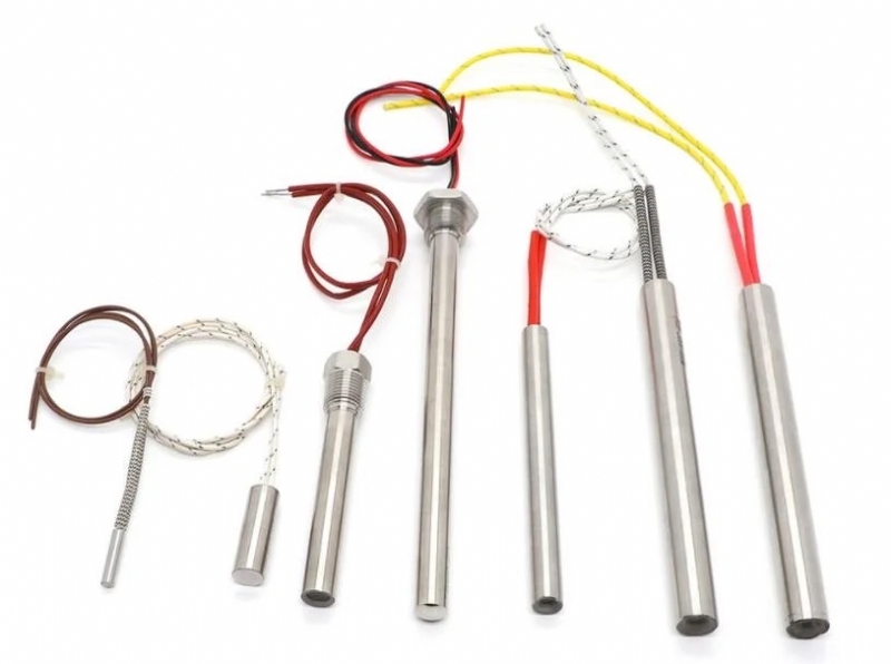 Heaters加熱器、Thermocouple熱電偶(感溫棒)、Controller溫控器